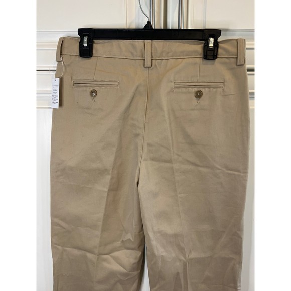 Lands'‎ End Boys Khaki Pants Size 20 Adjustable Waist NWT School Uniform - Picture 5 of 5